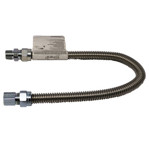 Stainless Steel Flex Connector 1/2in x 24in