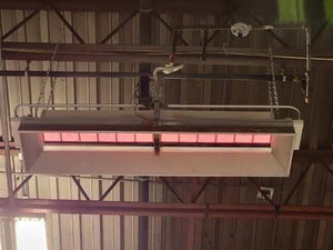 100,000 BTU Natural Gas High Intensity Radiant Auto-Spark Industrial Heater