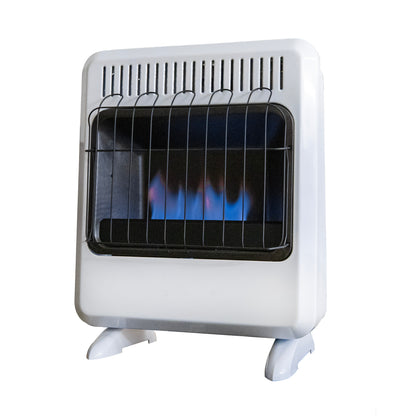 20,000 BTU Vent Free Blue Flame Heater with Thermostat and Blower (Liquid Propane)