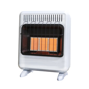 20,000 BTU Vent Free Radiant Heater with Thermostat and Blower (Natural Gas)