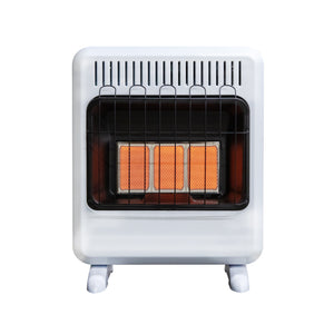 20,000 BTU Vent Free Radiant Heater with Thermostat and Blower (Natural Gas)