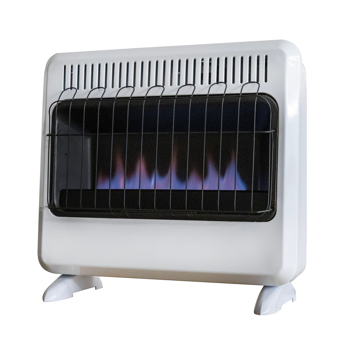 30,000 BTU Vent Free Blue Flame Heater with Thermostat and Blower (Liquid Propane)