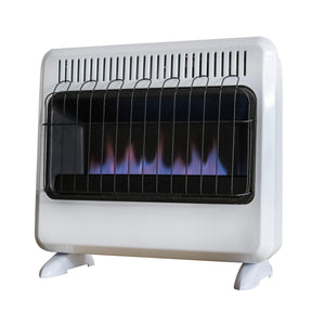 30,000 BTU Vent Free Blue Flame Heater with Thermostat and Blower (Natural Gas)