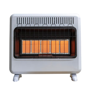 30,000 BTU Vent Free Radiant Heater with Thermostat and Blower (Natural Gas)