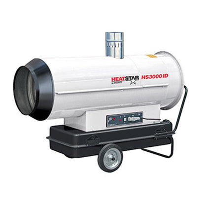 300,000 BTU Forced Air Indirect Fired Industrial Heater