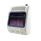 10,000 BTU Vent Free Blue Flame Propane Heater with Thermostat