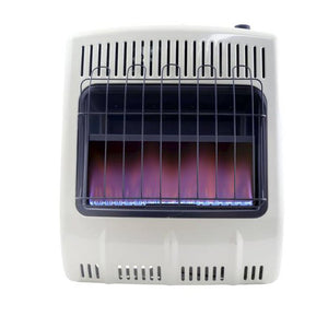 20,000 BTU Vent Free Blue Flame Natural Gas Heater with Thermostat and Blower