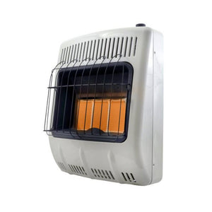 20,000 BTU Vent Free Radiant Propane Heater with Thermostat and Blower