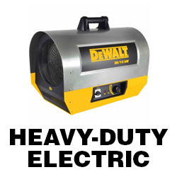 DeWALT Heavy-Duty Electric Heater Manuals